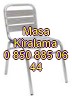 Kolçaksız alüminyum Metal Sandalye Kiralama