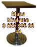 Kare kokteyl masası Kiralama