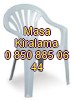 Kolçaklı plastik sandalye Kiralama