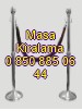 Krom Bariyer Kiralama 1.3 metre halat