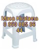 Plastik tabure Kiralama