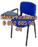 Seminer form sandalye mavi kolçaklı Kiralama